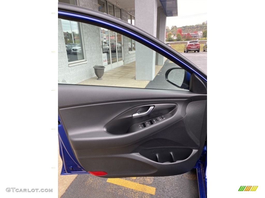2020 Elantra GT  - Intense Blue Metallic / Black photo #11