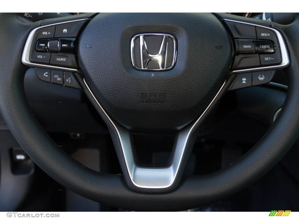 2020 Accord LX Sedan - Lunar Silver Metallic / Black photo #23