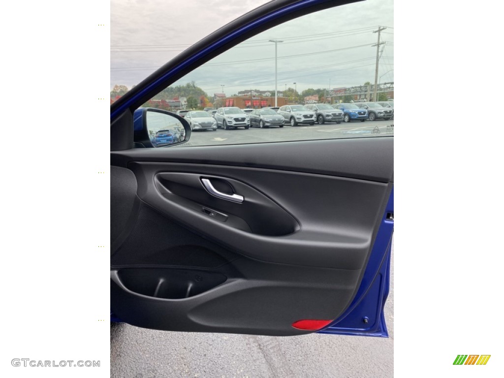 2020 Elantra GT  - Intense Blue Metallic / Black photo #27