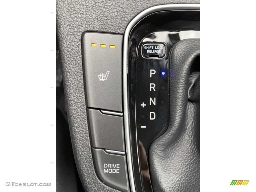 2020 Elantra GT  - Intense Blue Metallic / Black photo #37
