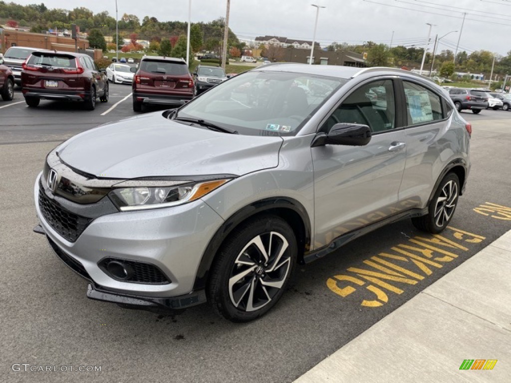 2019 HR-V Sport AWD - Lunar Silver Metallic / Black photo #4