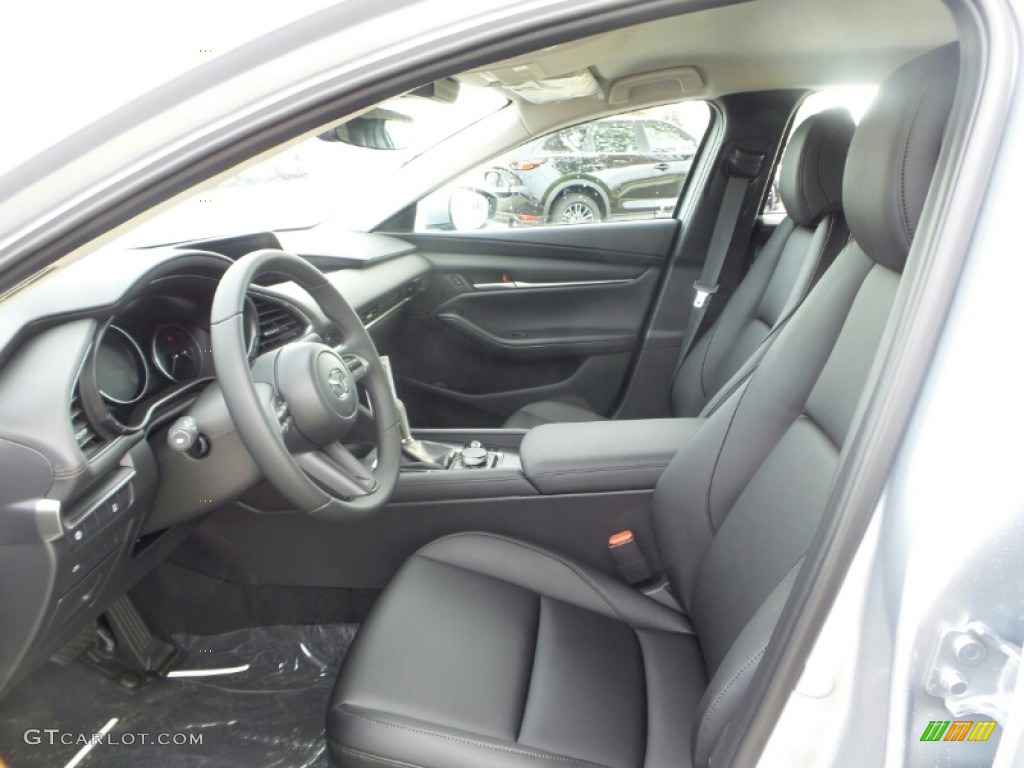 Black Interior 2020 Mazda MAZDA3 Select Sedan AWD Photo #135806390
