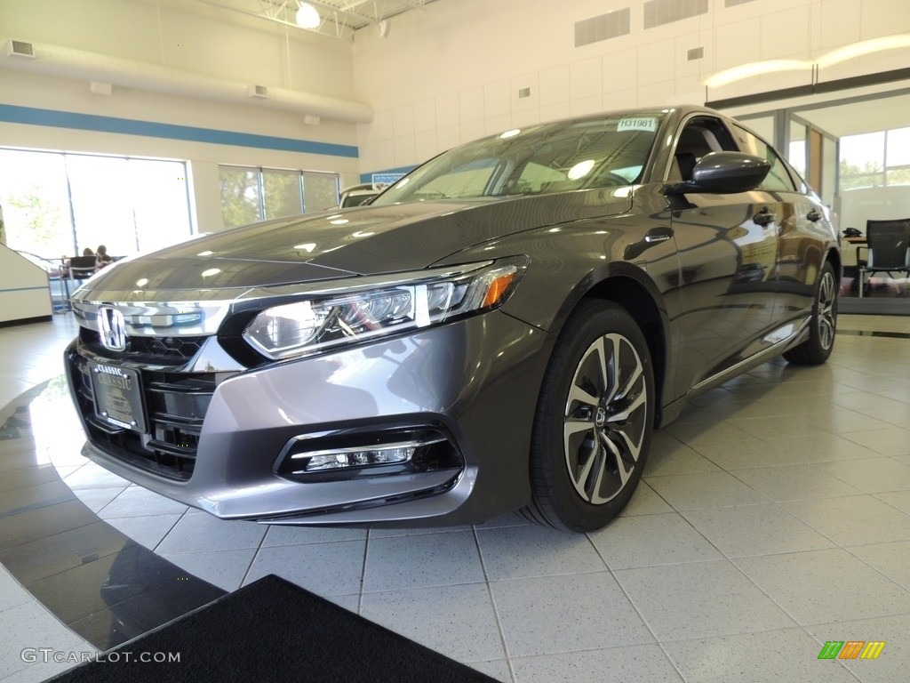 2020 Accord EX Hybrid Sedan - Modern Steel Metallic / Gray photo #1