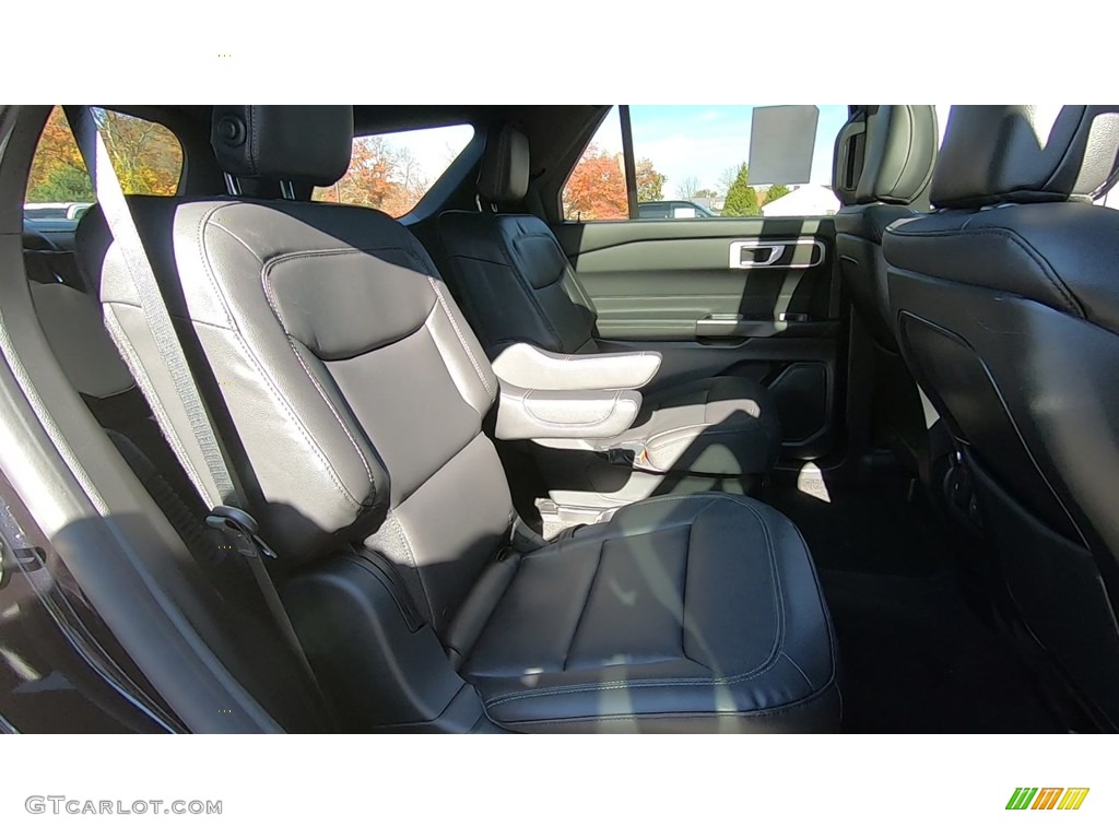 2020 Explorer XLT 4WD - Agate Black Metallic / Ebony photo #24