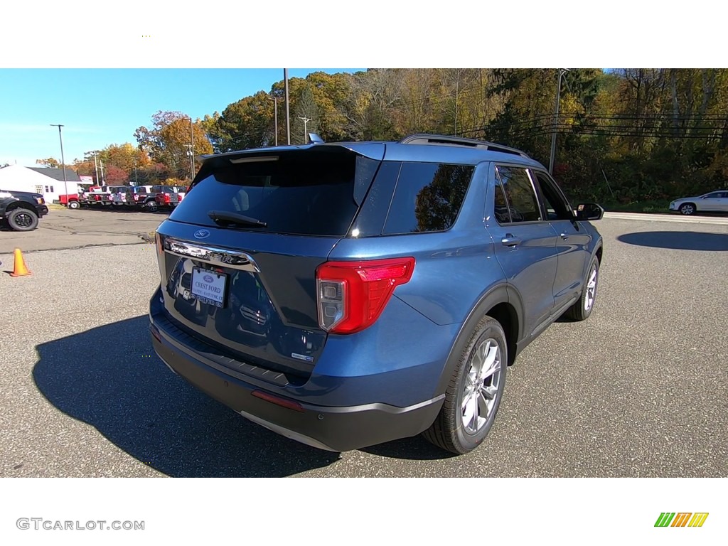 2020 Explorer XLT 4WD - Blue Metallic / Ebony photo #7