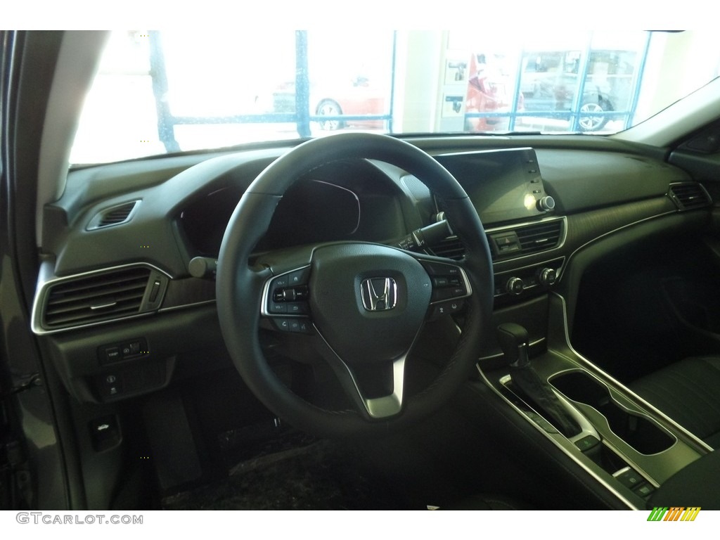 2020 Accord EX-L Sedan - Modern Steel Metallic / Black photo #11