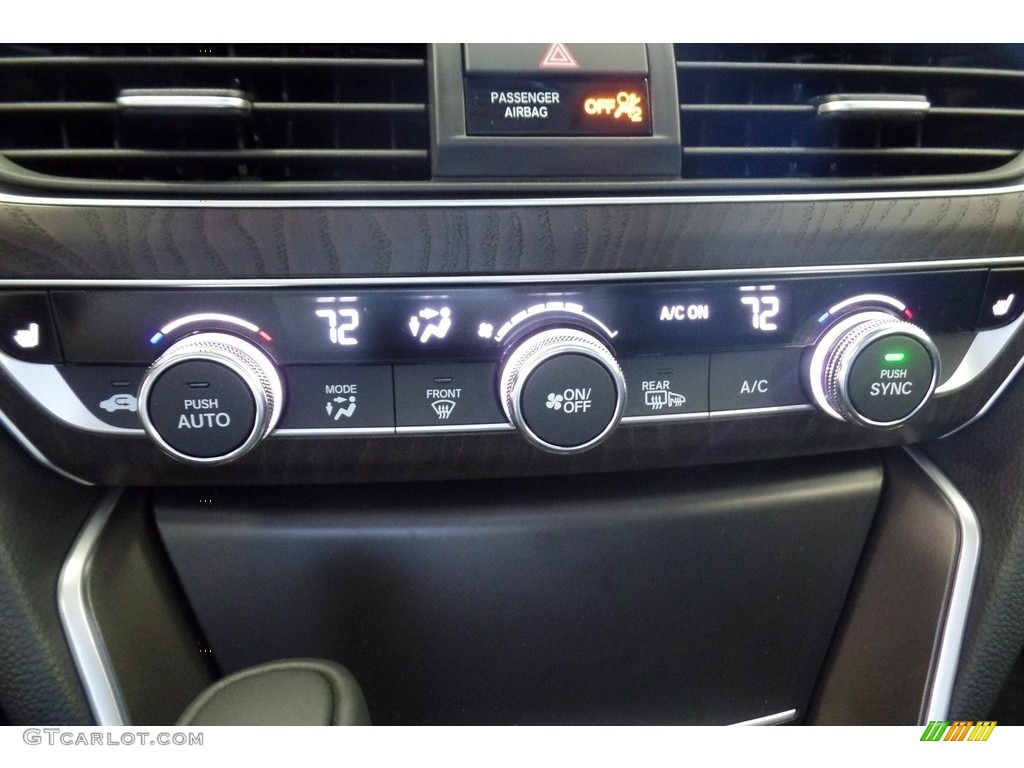 2020 Accord EX-L Sedan - Modern Steel Metallic / Black photo #17