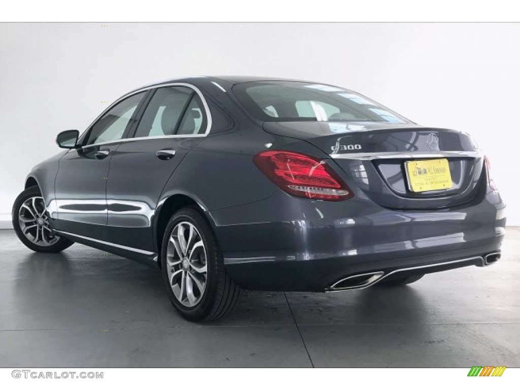 2016 C 300 4Matic Sedan - Steel Grey Metallic / Crystal Grey/Black photo #10