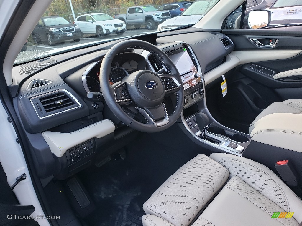 Warm Ivory Interior 2020 Subaru Ascent Limited Photo #135809603