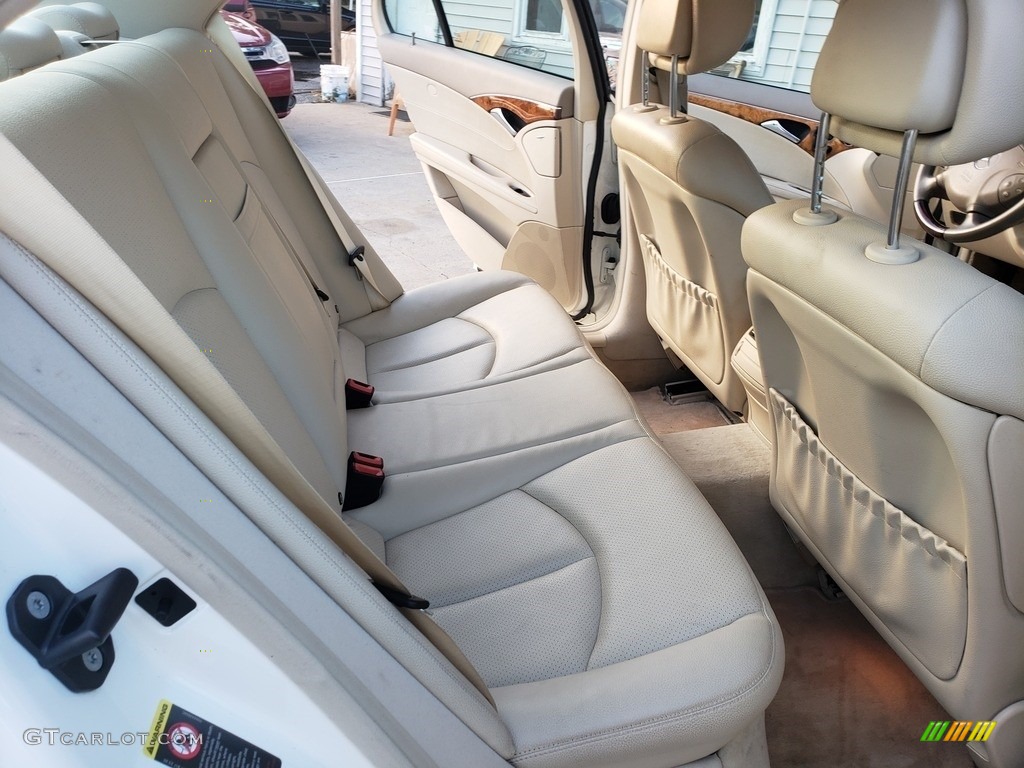 2006 E 350 4Matic Sedan - Alabaster White / Stone photo #7