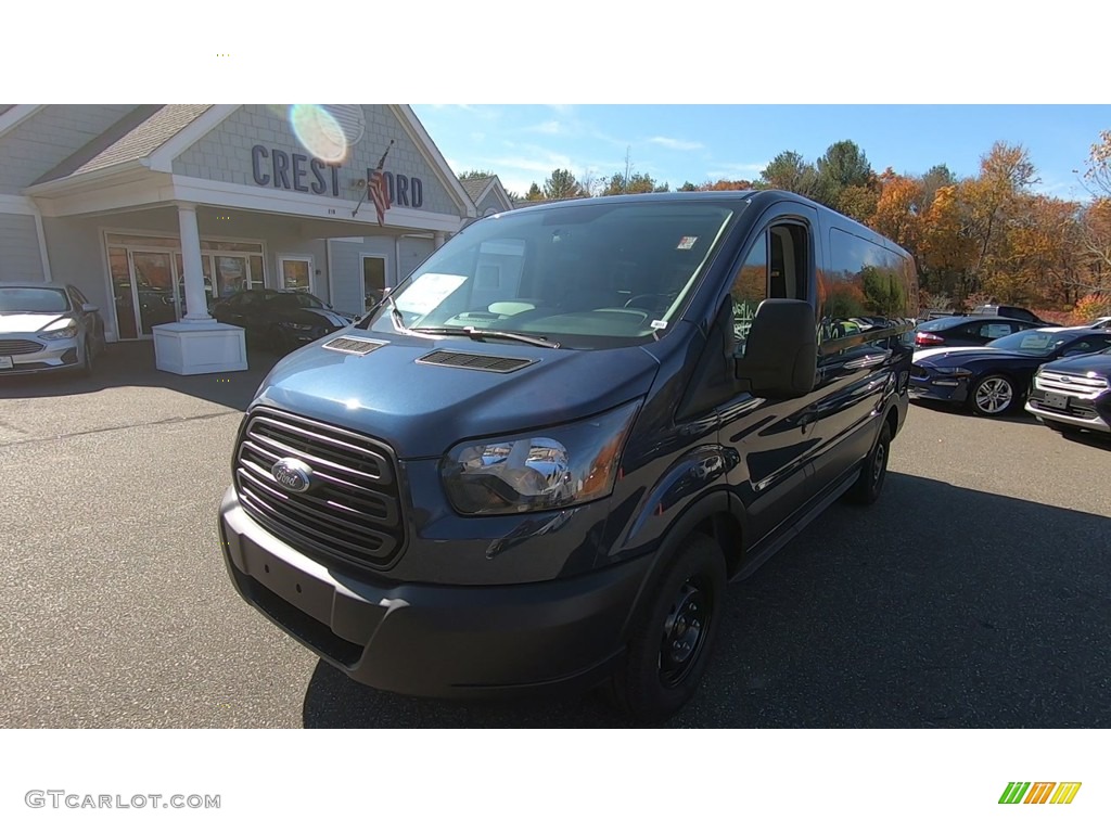 2019 Transit Passenger Wagon XL 150 LR - Blue Jeans / Pewter photo #3