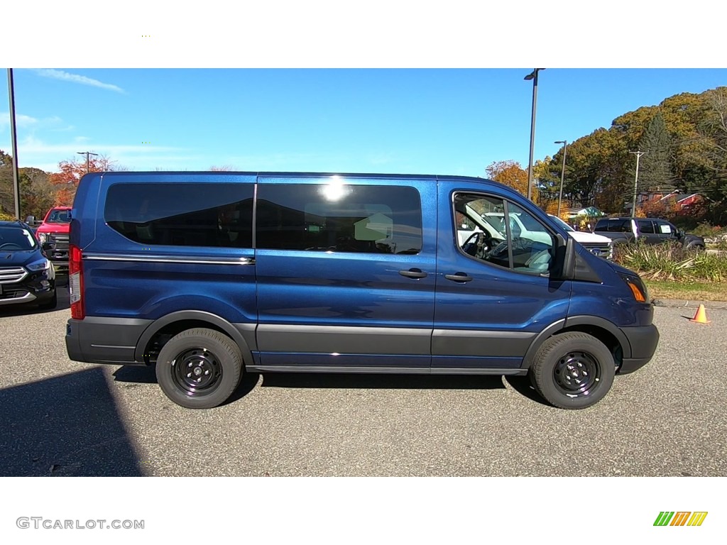 Blue Jeans 2019 Ford Transit Passenger Wagon XL 150 LR Exterior Photo #135810266