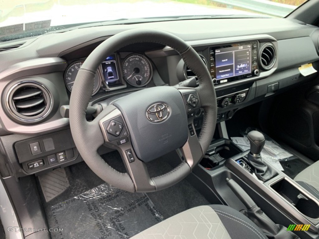 2020 Tacoma TRD Sport Double Cab 4x4 - Cement / TRD Cement/Black photo #4