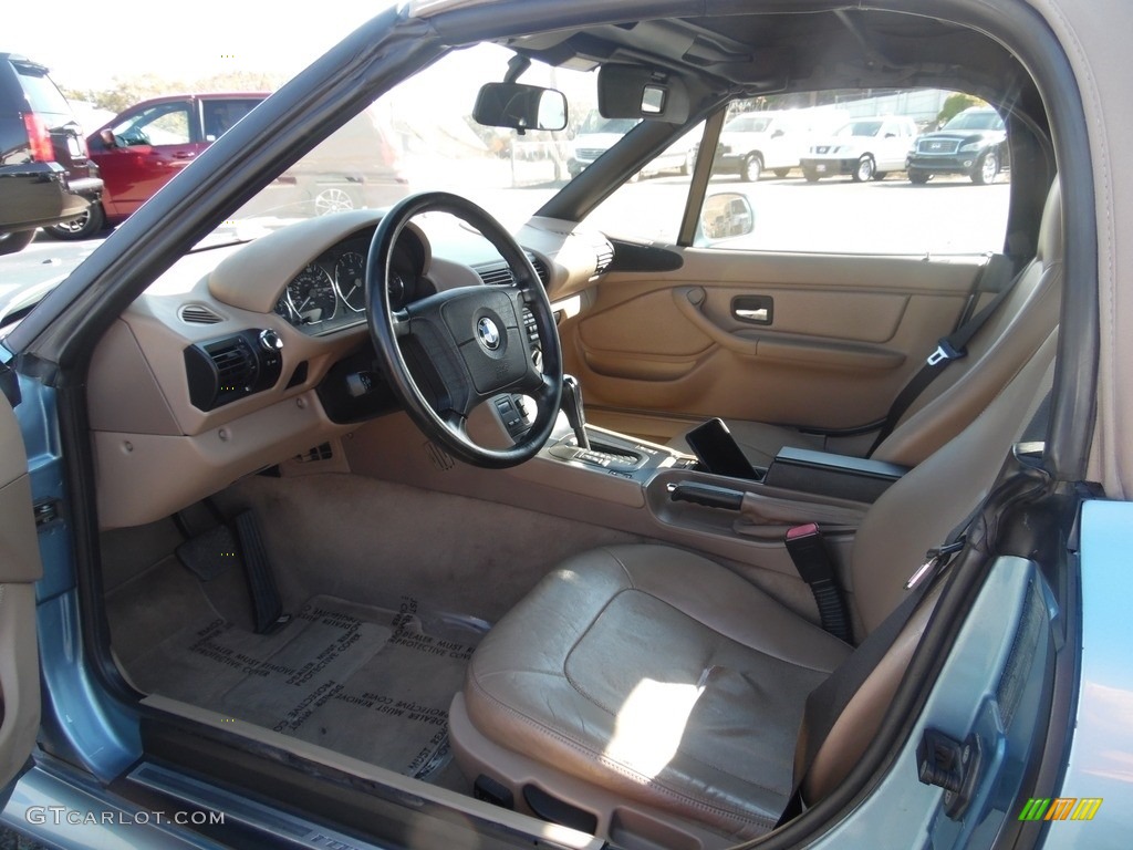 1997 Z3 1.9 Roadster - Atlanta Blue Metallic / Beige photo #7