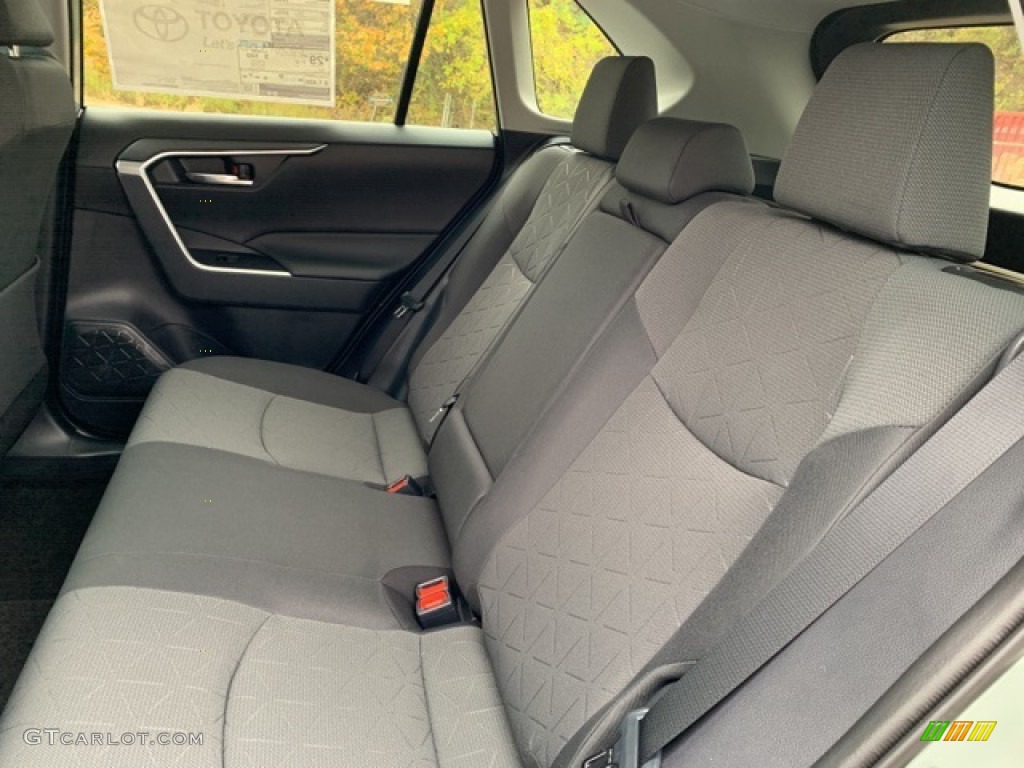 Black Interior 2020 Toyota RAV4 XLE AWD Photo #135812868