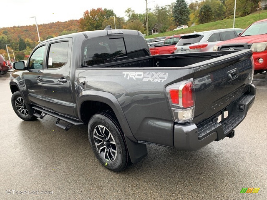 2020 Tacoma TRD Sport Double Cab 4x4 - Magnetic Gray Metallic / TRD Cement/Black photo #14