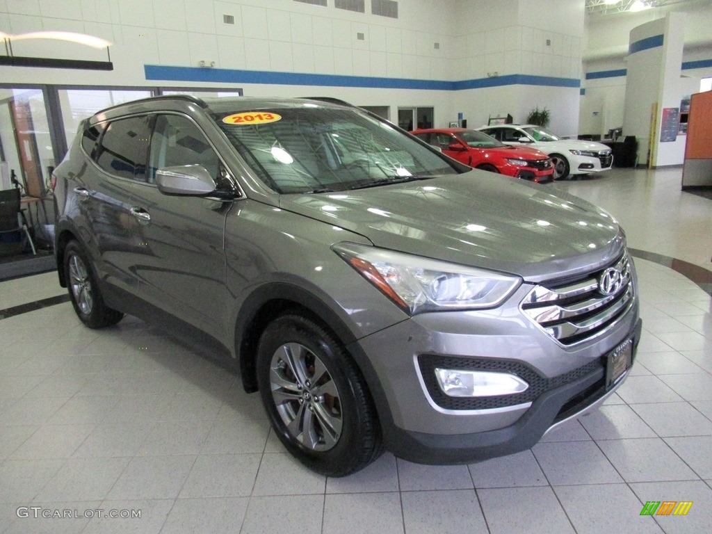 2013 Santa Fe Sport - Mineral Gray / Gray photo #3