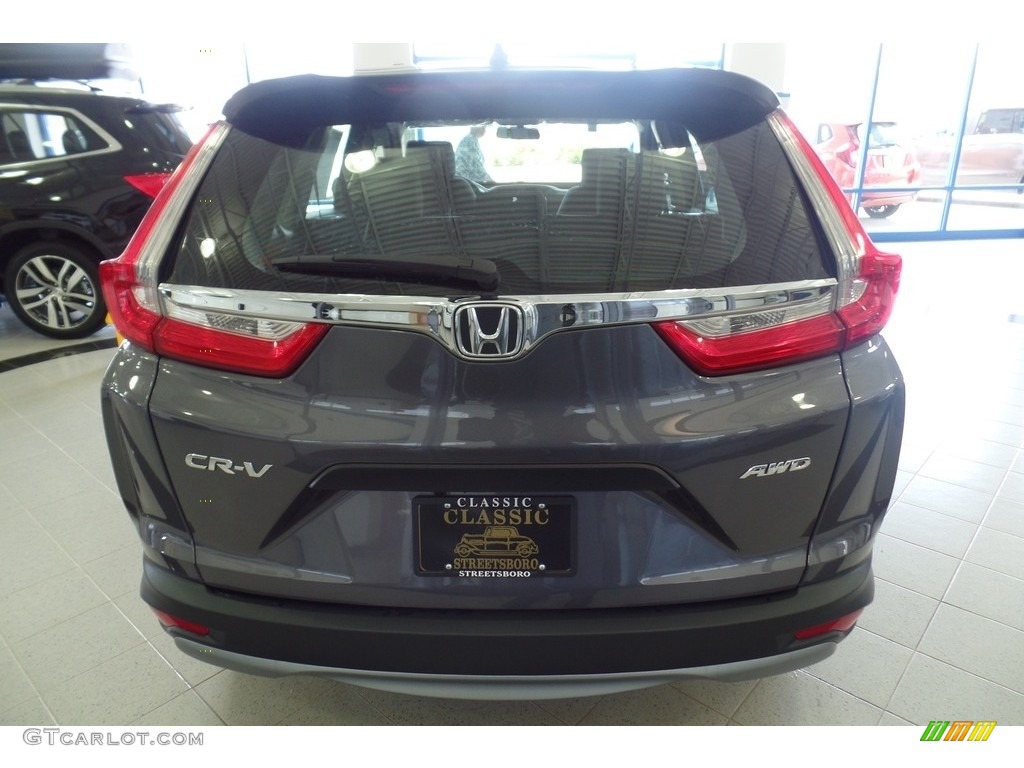 2019 CR-V LX AWD - Modern Steel Metallic / Black photo #6