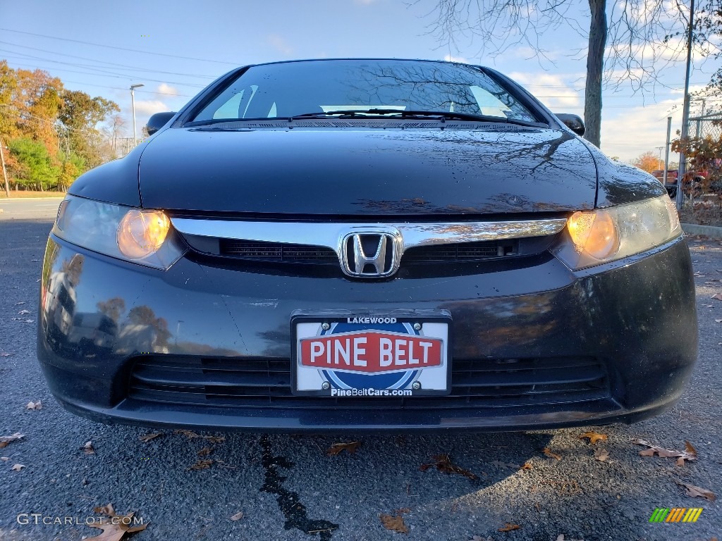 2008 Civic LX Sedan - Nighthawk Black Pearl / Ivory photo #8