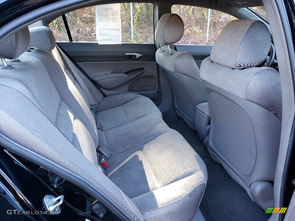 2008 Civic LX Sedan - Nighthawk Black Pearl / Ivory photo #18