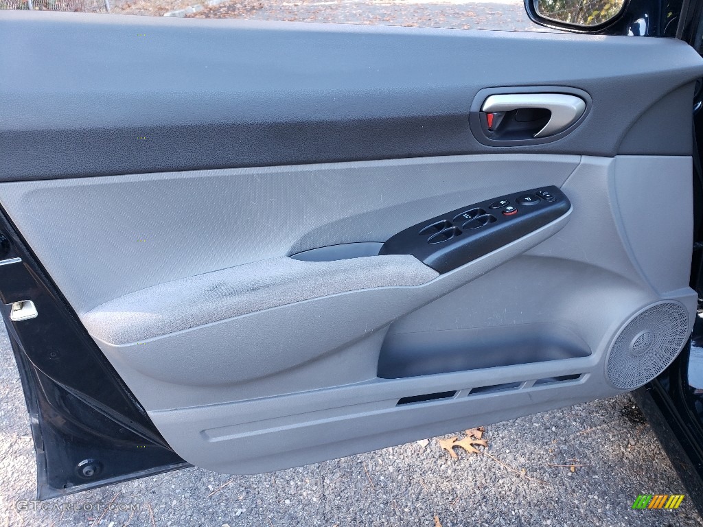2008 Civic LX Sedan - Nighthawk Black Pearl / Ivory photo #20