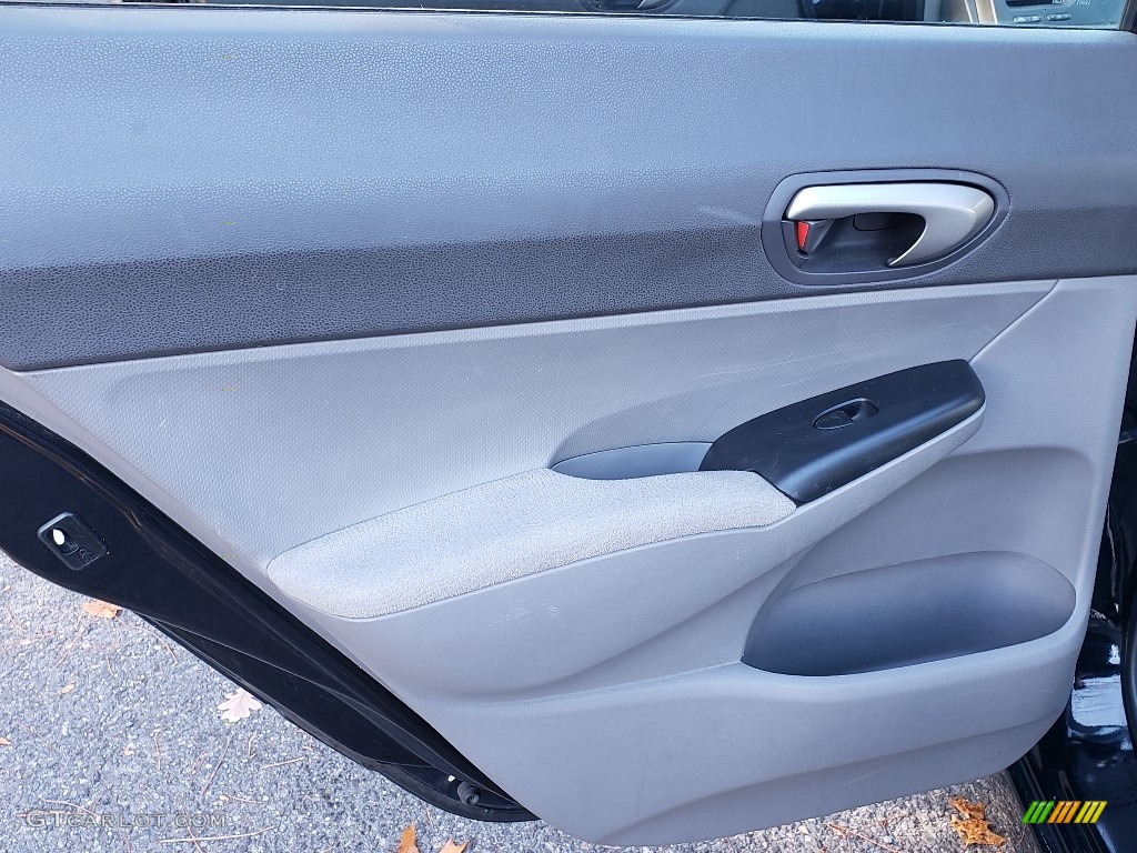 2008 Civic LX Sedan - Nighthawk Black Pearl / Ivory photo #23
