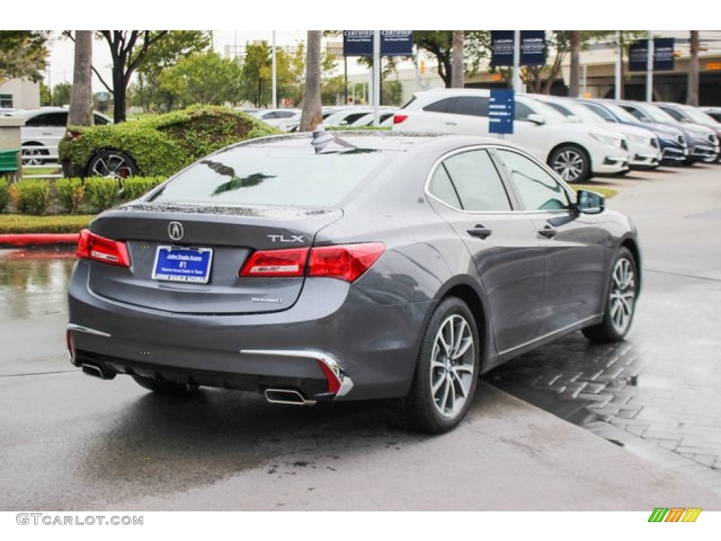 2020 TLX V6 SH-AWD Sedan - Modern Steel Metallic / Ebony photo #7