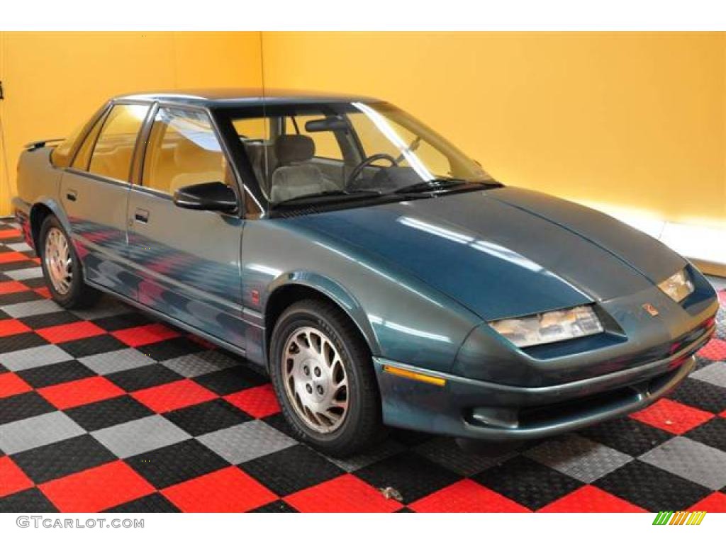 1994 S Series SL2 Sedan - Blue Green / Tan photo #1