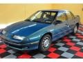 1994 Blue Green Saturn S Series SL2 Sedan  photo #3