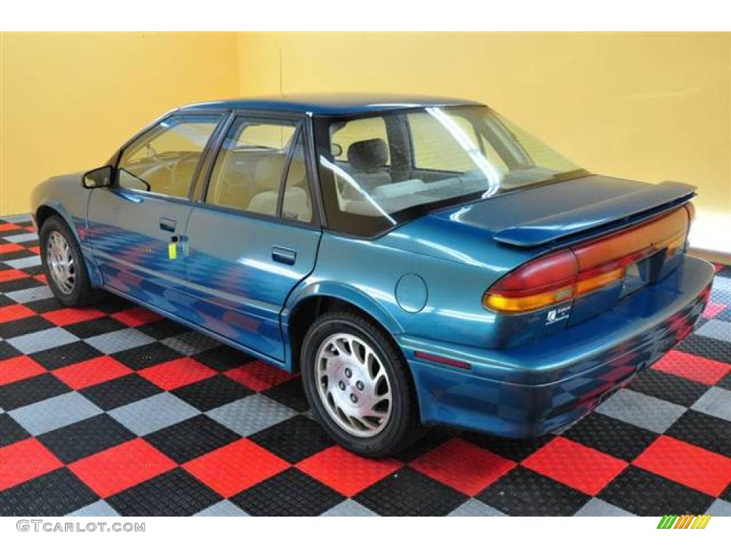 1994 S Series SL2 Sedan - Blue Green / Tan photo #4