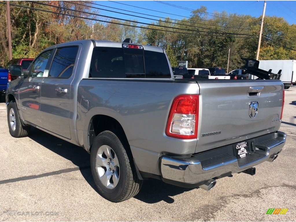 2020 1500 Big Horn Crew Cab 4x4 - Billet Silver Metallic / Black/Diesel Gray photo #7