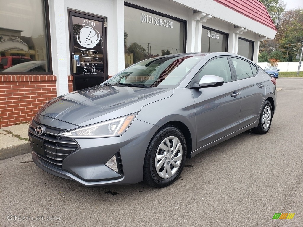 2019 Elantra SE - Galactic Gray / Gray photo #2