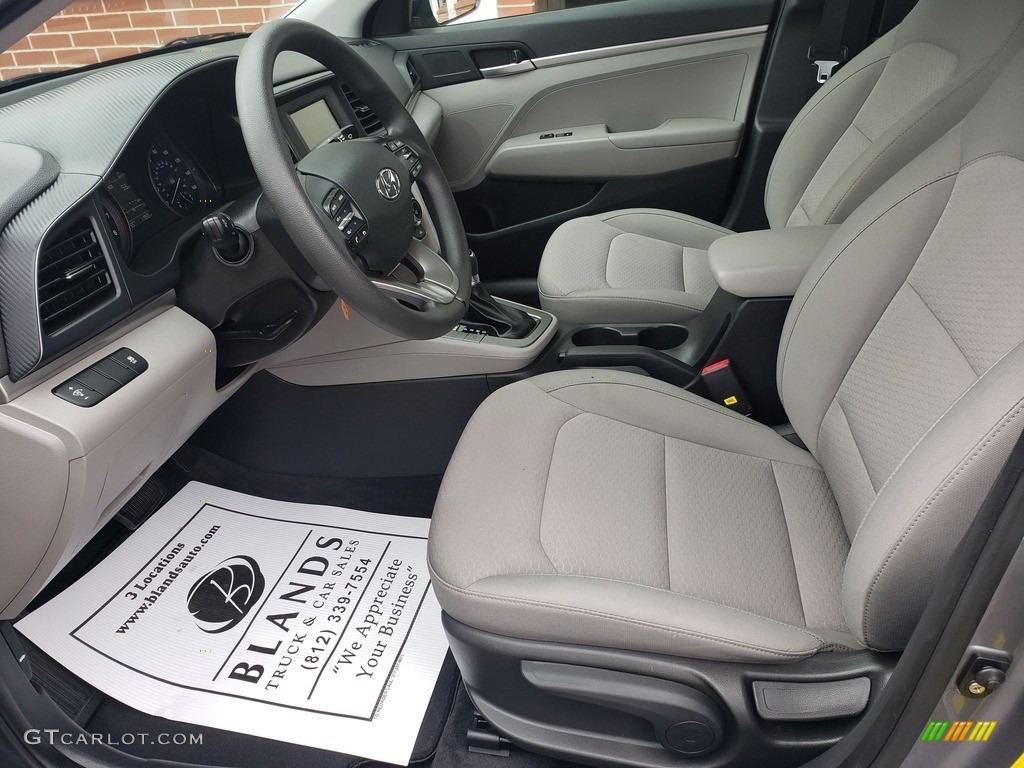 2019 Elantra SE - Galactic Gray / Gray photo #6