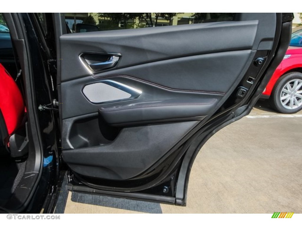2020 Acura RDX A-Spec AWD Red Door Panel Photo #135817153