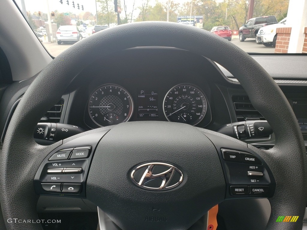 2019 Elantra SE - Galactic Gray / Gray photo #8