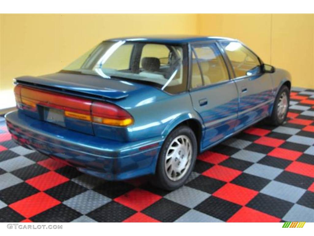 1994 S Series SL2 Sedan - Blue Green / Tan photo #6