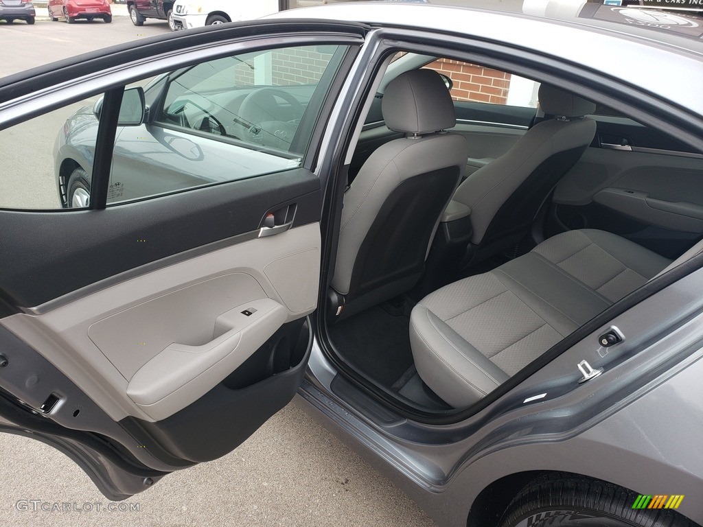 2019 Elantra SE - Galactic Gray / Gray photo #21