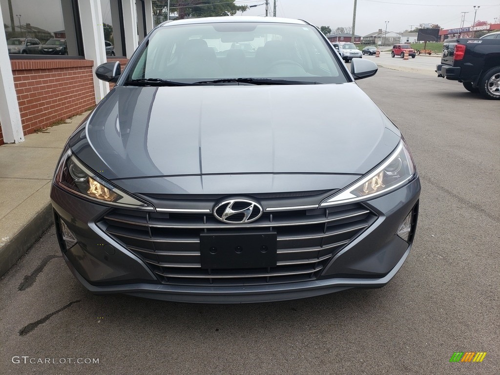 2019 Elantra SE - Galactic Gray / Gray photo #35