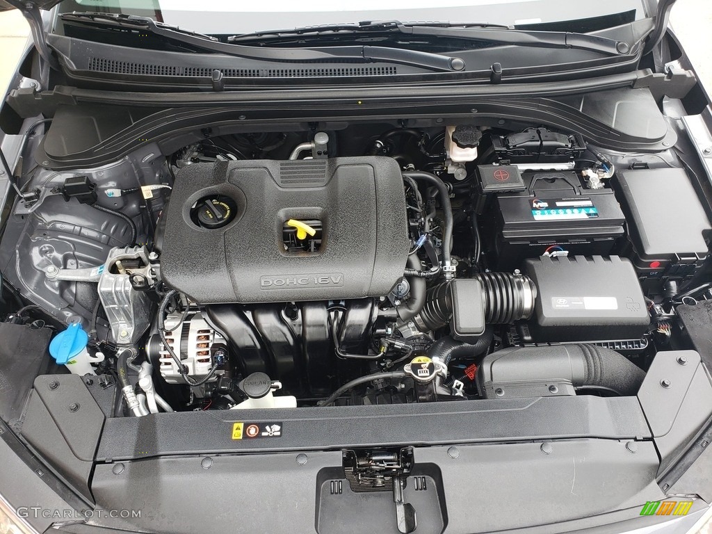 2019 Elantra SE - Galactic Gray / Gray photo #36