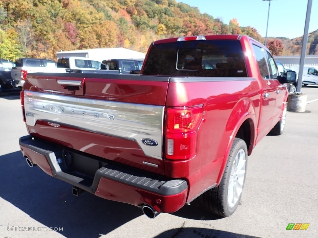 2019 F150 Limited SuperCrew 4x4 - Ruby Red / Limited Camelback photo #2