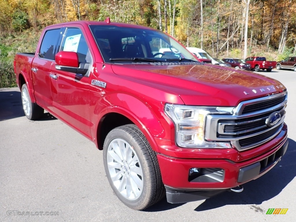 Ruby Red 2019 Ford F150 Limited SuperCrew 4x4 Exterior Photo #135820327