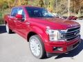 2019 Ruby Red Ford F150 Limited SuperCrew 4x4  photo #3