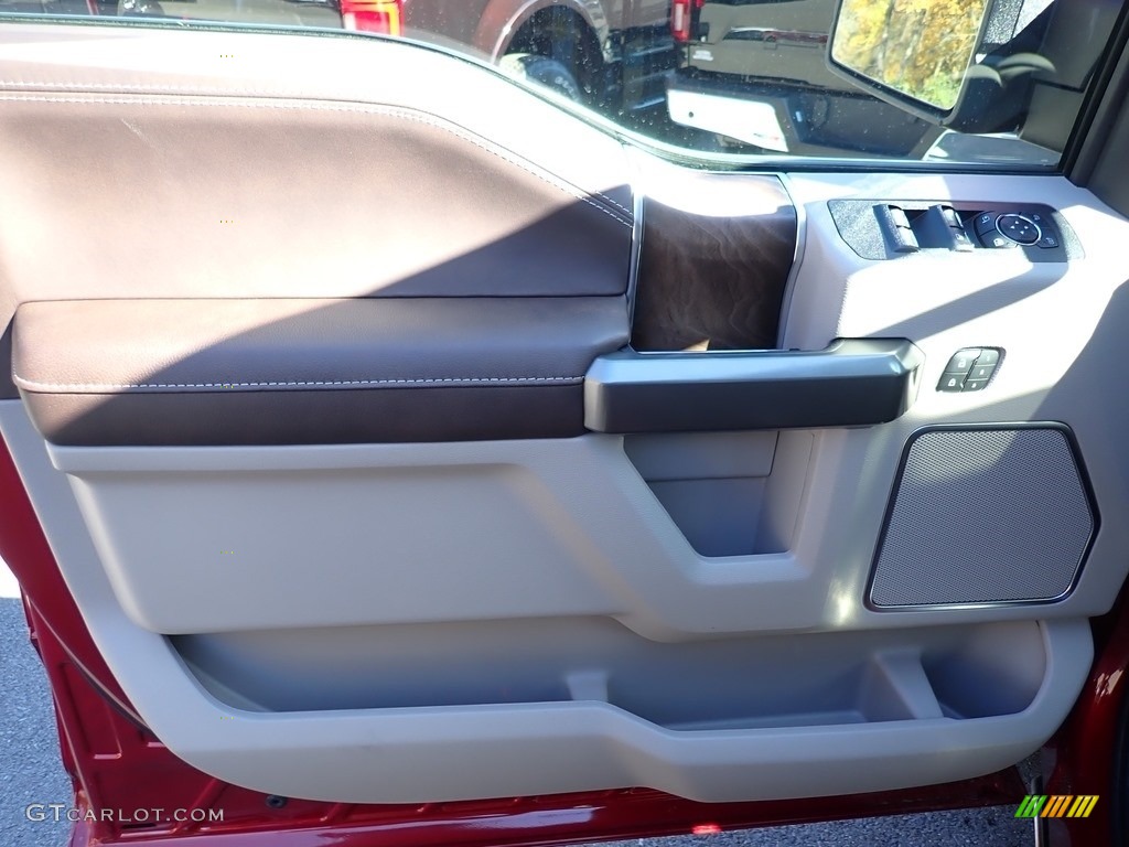 2019 Ford F150 Limited SuperCrew 4x4 Limited Camelback Door Panel Photo #135820520