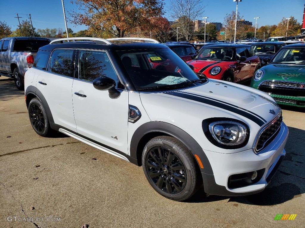 Light White 2020 Mini Countryman Cooper S All4 Exterior Photo #135820843