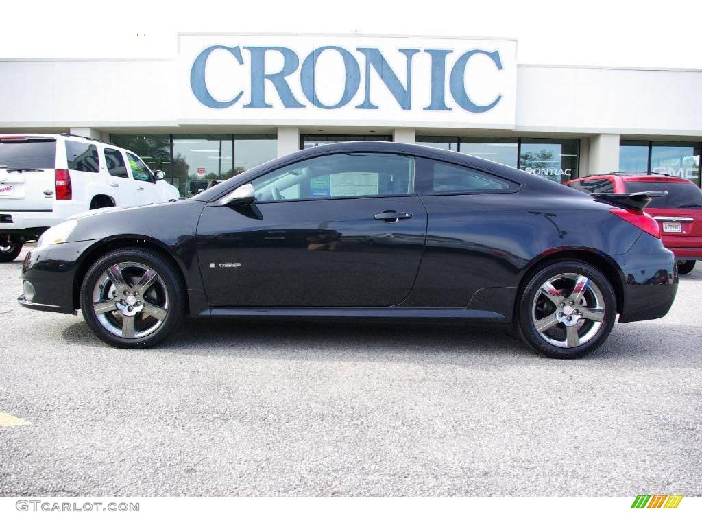 2009 G6 GXP Coupe - Carbon Black Metallic / Ebony photo #1