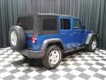 Hydro Blue Pearl - Wrangler Unlimited Sport 4x4 Photo No. 6