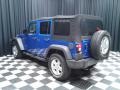 Hydro Blue Pearl - Wrangler Unlimited Sport 4x4 Photo No. 8