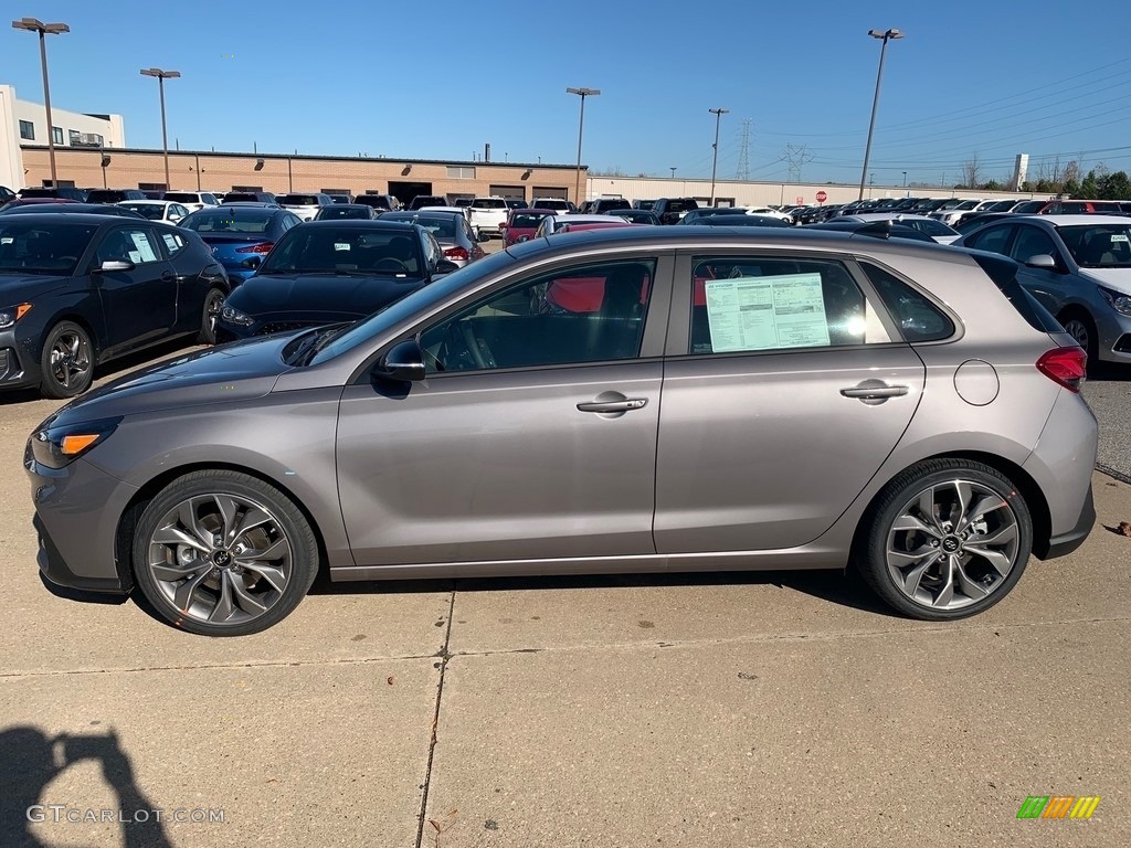 2020 Elantra GT N Line - Fluid Metal / Black photo #4