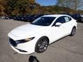 Snowflake White Pearl Mica - MAZDA3 Select Sedan AWD Photo No. 5