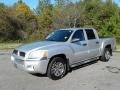 2007 Alloy Silver Mitsubishi Raider LS Double Cab  photo #2